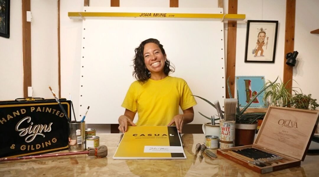 Learn Sign painting online