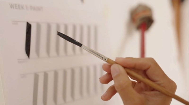 Build muscle memory and stroke confidence in signwriting
